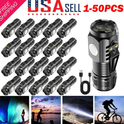 Three-Eyed Monster Mini Flashlight Flash Super Power Waterproof Outdoor LOT