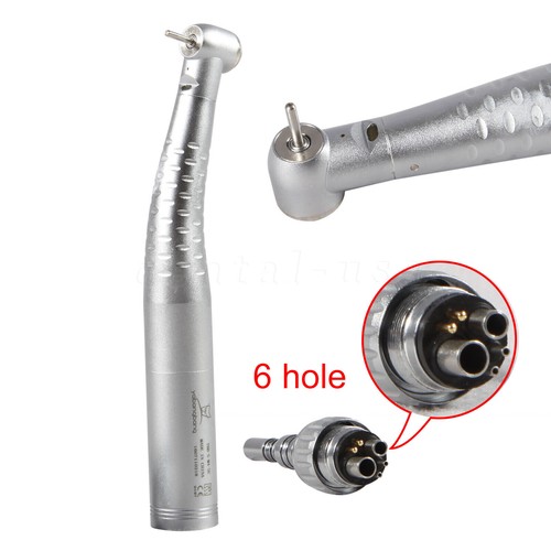 KaV Style Dental LED Fiber Optic High Speed Handpiece / 2/4/6Hole Coupling - Picture 44 of 65