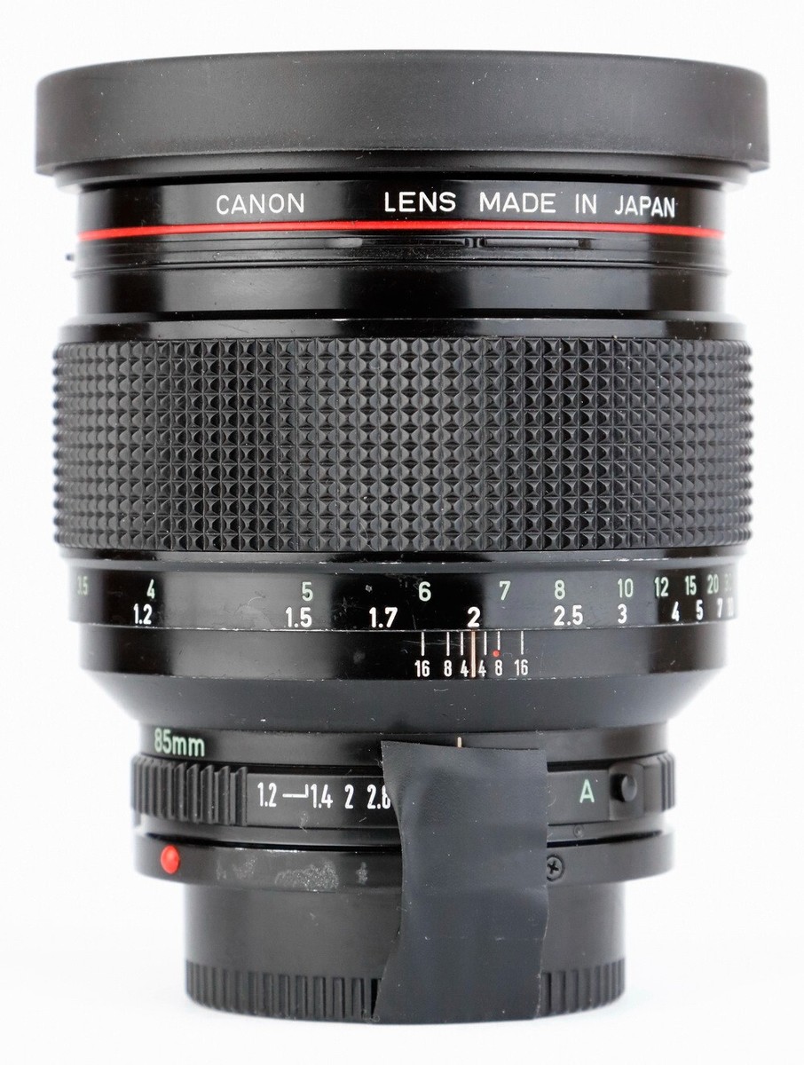 CANON FD 85 85mm 'L' lens DAMAGED FD mount good optics