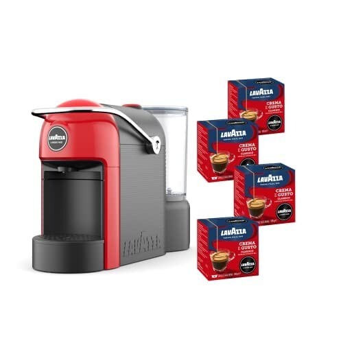 Lavazza A Modo Mio Jolie Rossa Nuova + 36 Capsule Crema e Gusto Omaggio