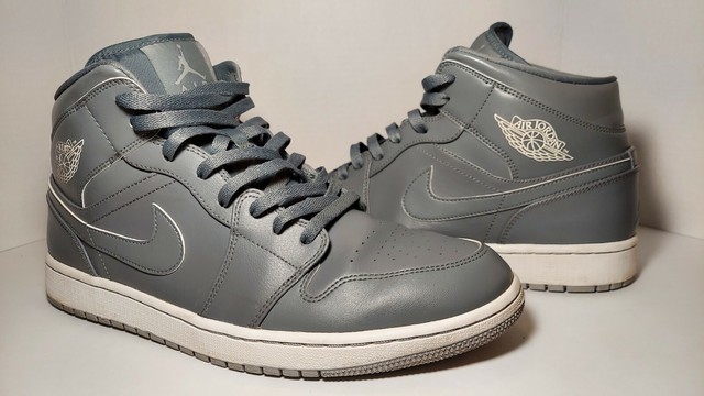 men's air jordan 1 mid retro basketball shoes