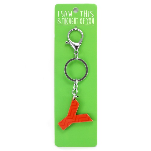 Alphabet Initial Keyring Kids Colourful Personalised Letter Name Tag Charm - Picture 48 of 51