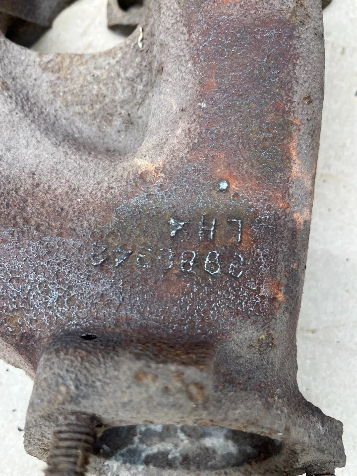 Camaro Nova Chevelle Corvette 1972 1973 bloque grande colector de escape BBC 3989342 Foto 3 de 4