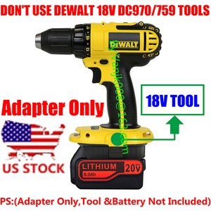 dewalt 20v 18v