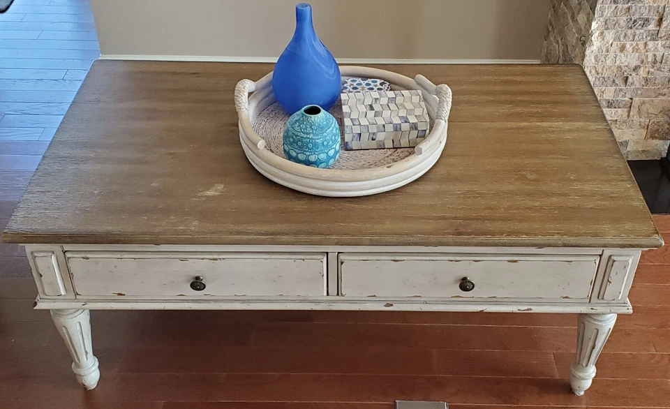 Coffee table and two side tables - Image 3 of 4