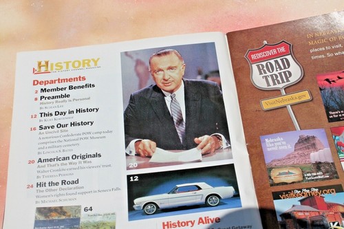 History Channel Magazine March/April 2011 FREE SHIP! - Picture 4 of 5