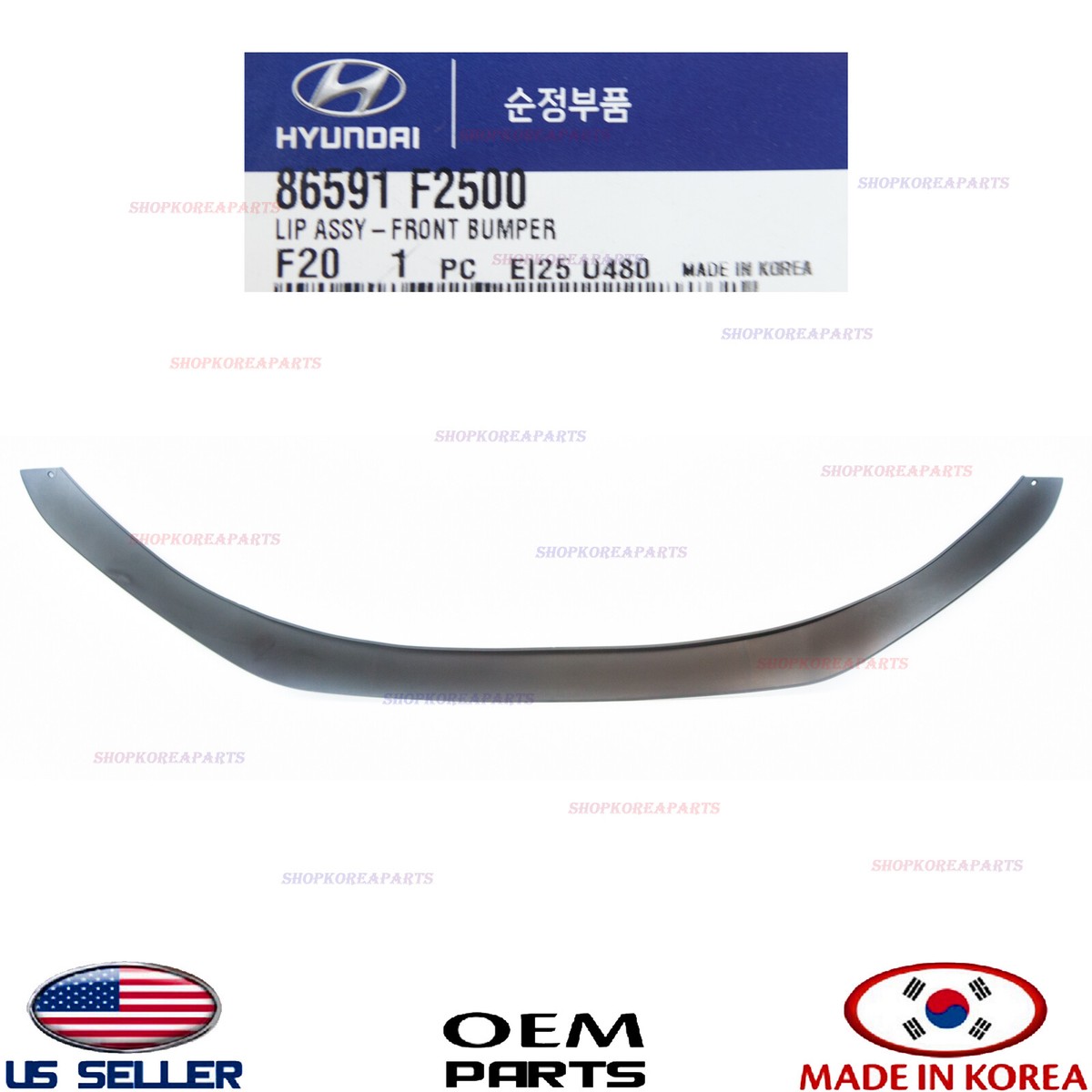 Genuine Front Bumper Lower Spoiler Chin Lip ⭐OEM⭐ ELANTRA SPORT
