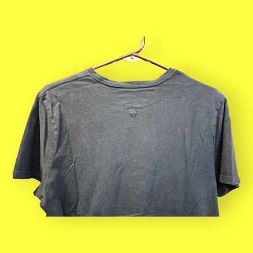 Tommy Hilfiger Shirt Mens Medium Black Short Sleeve Casual T Shirt Cotton - 第 3/10 張圖片