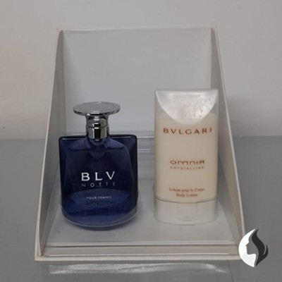 Bulgari BLU NOTTE POUR FEMME Eau De Parfum EDP 40ml GIFT SET | eBay