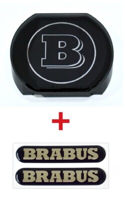 Mercedes Smart 451  '2007-2011 Brabus Frontgrill Emblem Logo + Aufkleber Gratis