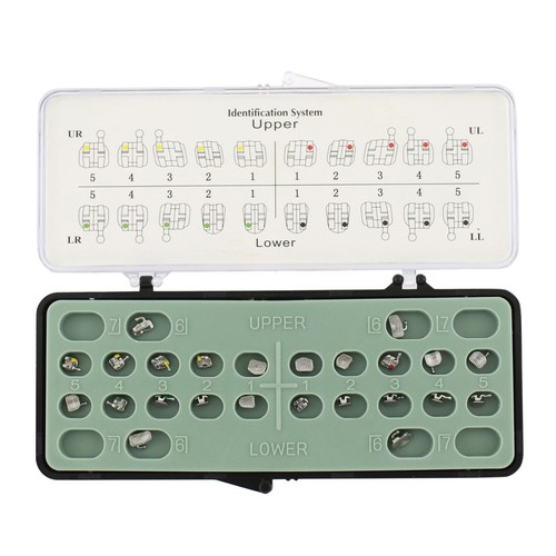 Brackets de ortodoncia dental tubos bucales MIM Mini Roth MBT 0.022" 6-6 - Imagen 27 de 129