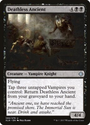 DEATHLESS ANCIENT x4 mtg NM-M Ixalan 4 Unc