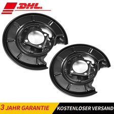 2x ANKERBLECH BREMSSCHEIBE HINTEN F&Uuml;R MERCEDES A-KLASSE W169 B-KLASSE W245 B 200