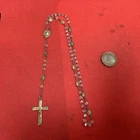 Silver and Crystal Rosary