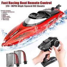 RC Telecomando Veloce Nave da Corsa/Barca 2,4 GHz, 20+ MPH (20 km/h), Natale