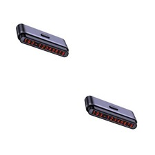  2 STÜCKE Auto Telefonnummern Tag Board Auto DIY leuchtbare temporäre Parkung