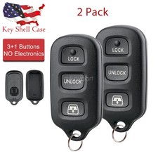2 Replacement For 2003 2004 2005 2006 Toyota 4runner Key Fob Remote Shell Case