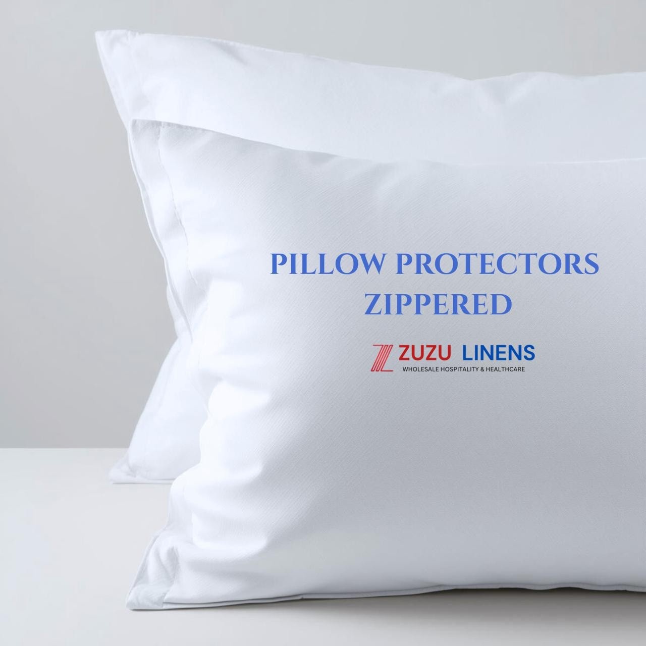 Protectors Zippered - Standard, Queen & King Sizes T180 Cott