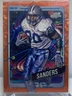 BARRY SANDERS 2024 TOPPS COSMIC CHROME #31 ORANGE LUNAR ECLIPSE REFRACTOR 07/10