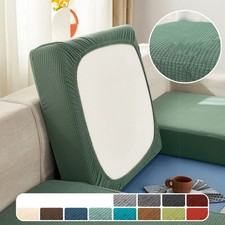 Stretch Couch Cushion Cover Wear-Resistant L Shape Sofa Slipcover 1 2 3 4 Seater