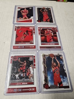 2025-26 Topps Alijah Martin RC Scottie Barnes 2021-22 RC Plus 4 More Raptor Rc's