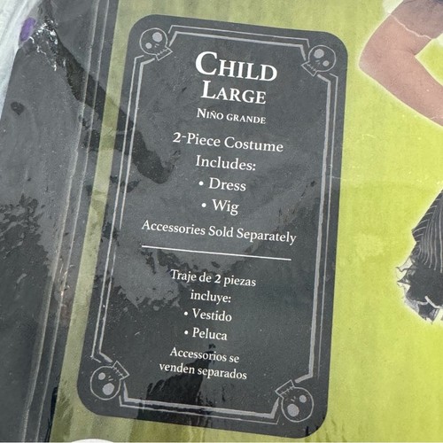Costume bambina Disney Nightmare Before Christmas Jack Skellington taglia:L nuovo con etichette - Foto 2 di 4