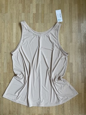 Sloggi Happy Micro Tank Top Unterhemd beige NEU mit Etikett Gr. L