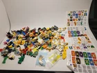 LEGO Minifigure Parts Lot Star Wars Batman Castle Heads Helmets Weapons