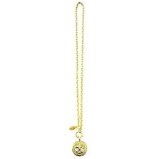 Chanel Coco Mark Necklace Women Gold One Size 679992