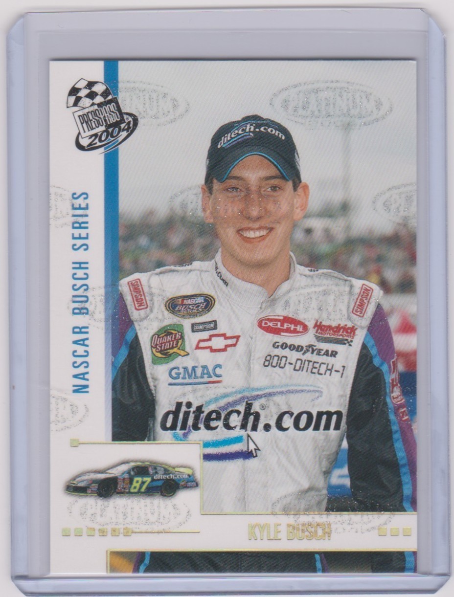 2004 Press Pass Platinum #P38 Kyle Busch RC Rookie