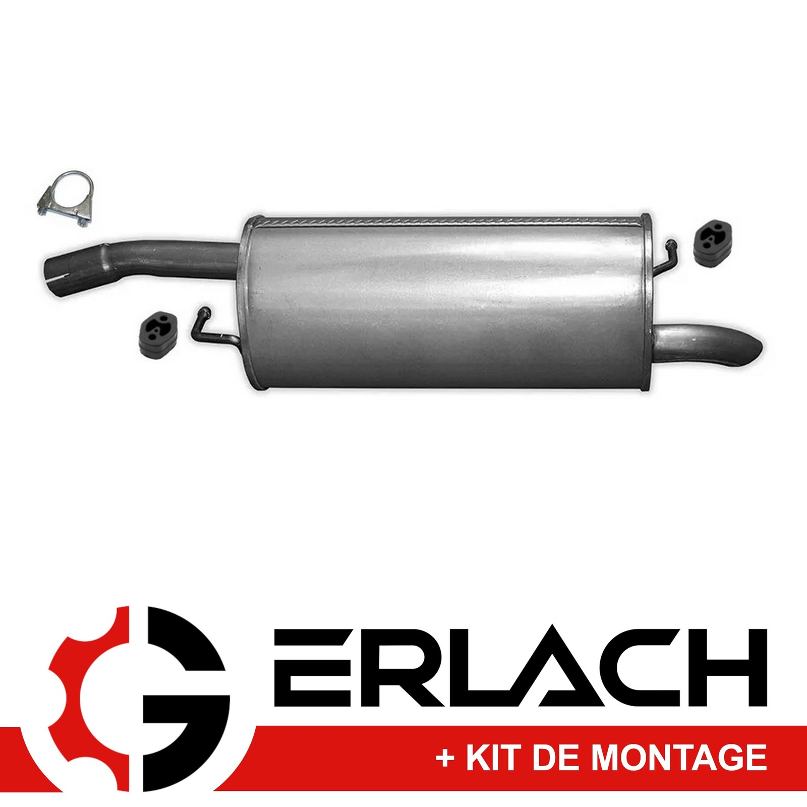 Silencieux arriere Ford Fiesta anti rouille pour eliminer les bruits de pot