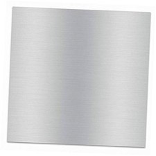 606T65Aluminum Sheet Metal2 x2 x/8 0.25" Inch Thickness Rectangle 1/8" 1