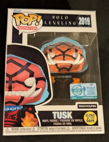 Funko Pop! Supreme Le: Solo Leveling - Tusk (Glow) - GameStop (Exclusive) #2019
