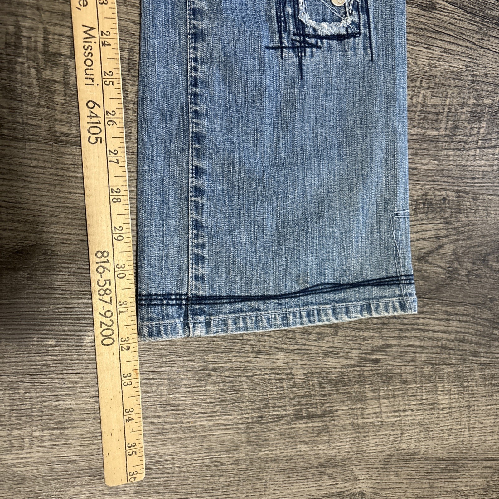 Vintage Pepe London Ruliette 61750 Jeans Mens Size 31 Fits 31 X 32 NEW - View 15