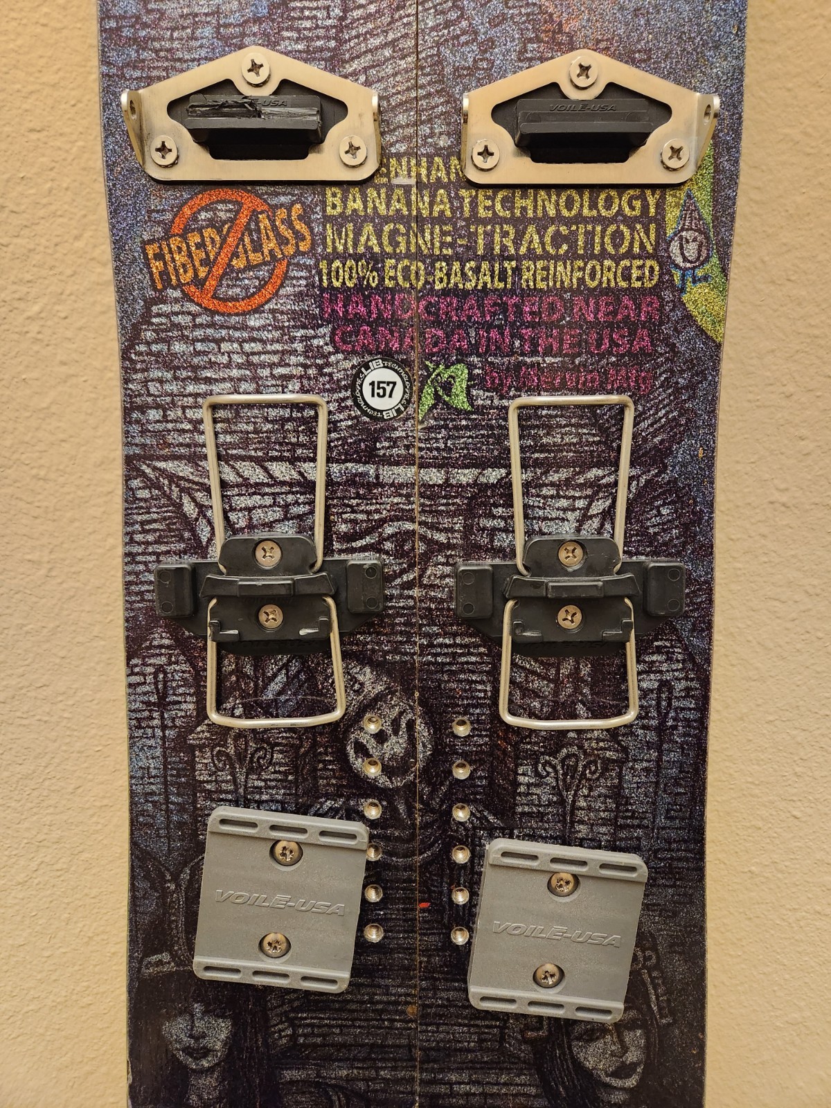 RARE Lib Tech Banana Magic UFO BTX HP Splitboard | 157 | Quincy Quigg Art |