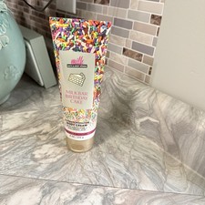 Bath  Body Works MILK BAR BIRTHDAY CAKE Body Cream Lotion 8 oz NEW