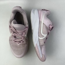 Nike Girl Star Runner 4 Pink Foam White Slip On Sneakers Size 1.5