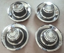Factory 1968 Only Corvette Rally Wheel Center Caps In Very Nice Condition