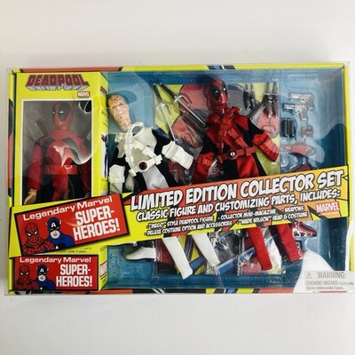 Diamond Select Mego Marvel Deadpool Limited Edition Collector Set Figure 2016