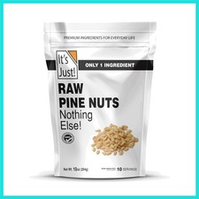 Raw Pine Nuts Pignolias, No PPO, Ideal for Pesto, Salads, Roasting 10oz