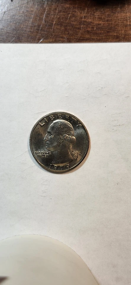 1979 D Washington Quarter *ERROR*  FILLED "D" With DDO and DDR.  BEAUTIFUL COIN - Image 2 of 4