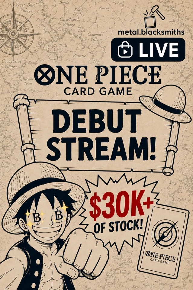 ⚡ MASSIVE ONE PIECE INVENTORY 📦 🎁 20K+ Stock 🎡Wheel Spin on $30+ Order