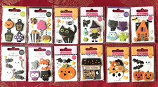YOU CHOOSE - RARE HALLOWEEN - DOODLEBUG Doodle-Pops 3D Stickers - SHIPS FREE