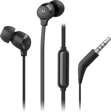 Motorola Earbuds 3-S Wired with Microphone - Corded in-Ear Black