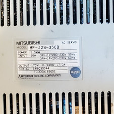 Mitsubishi MR-J2S-350B Servo Driver US Free TAX Removed From The Working Machine