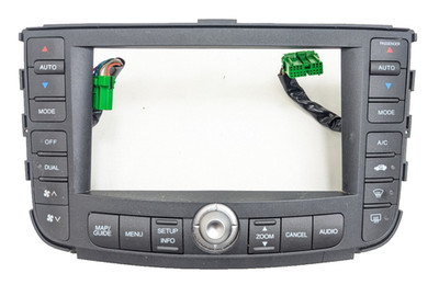   07 08 Acura TL Info Radio Screen AC Climate Control Radio Bezel Trim