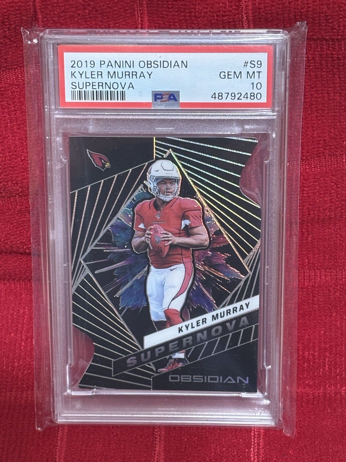 Kyler Murray Panini Obsidian Supernova #S9 Base