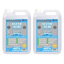 PROline 40% Technical Grade Acetic Acid White Vinegar Weed Killer 10L Also perfe 3.70 per litre