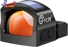 Wildhawk X Solar Auto Brightness Red Dot Sight for RMR & Full-Sized Setups 2 MOA