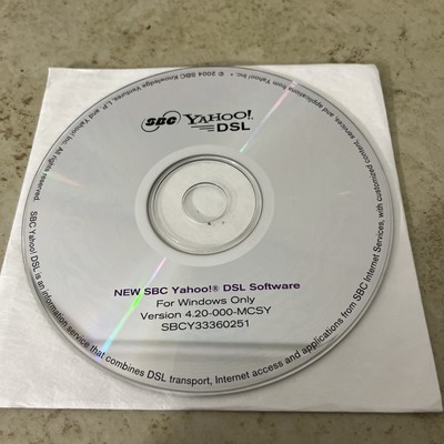 SBC Yahoo! DSL Installer Version 4.20 Windows Only